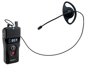 INFINITY MONO ON EAR HEADSET SPREJEMNIK    350 X